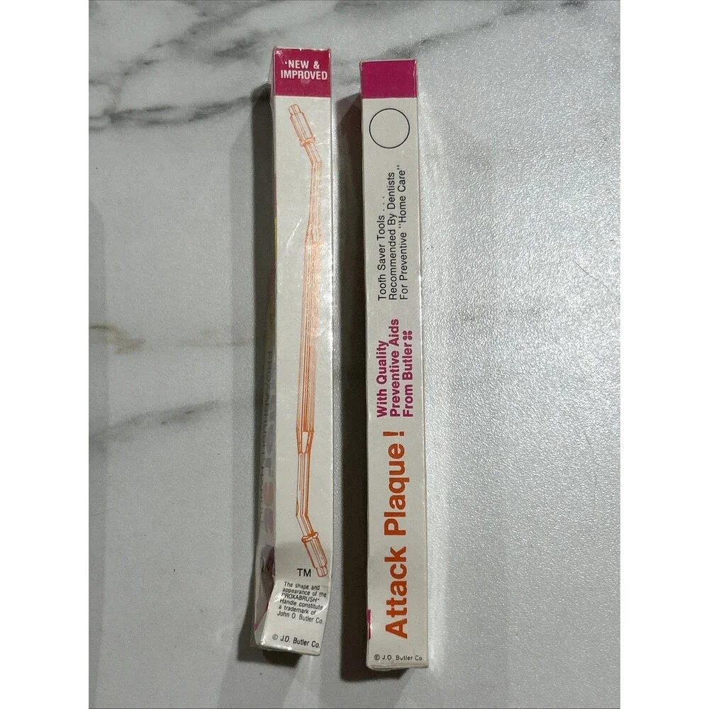 New Butler Proxabrush Handle #605P Butler Stimulator #600 Dental Care Oral Care